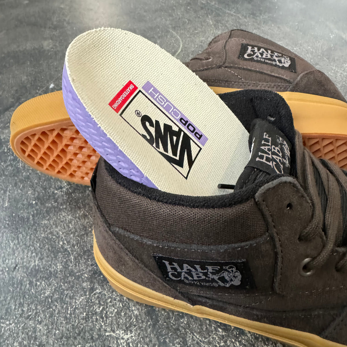 Vans Skate Half Cab Brown/Gum SALE – 561 Skate display picture 2