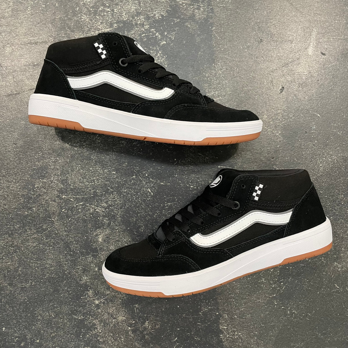 Vans Skate Zahba Mid Black/White SALE – 561 Skate