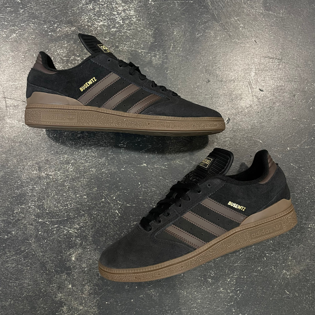 Adidas Busenitz Black/Brown/Gold SALE  561 Skate