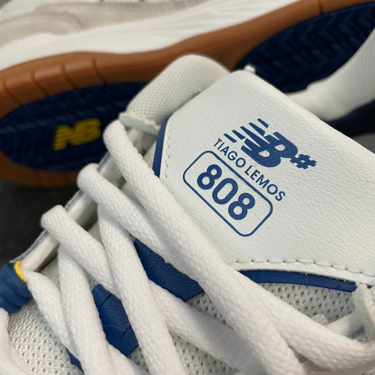 New Balance Numeric Tiago Lemos 808 White/Blue SALE – 561 Skate