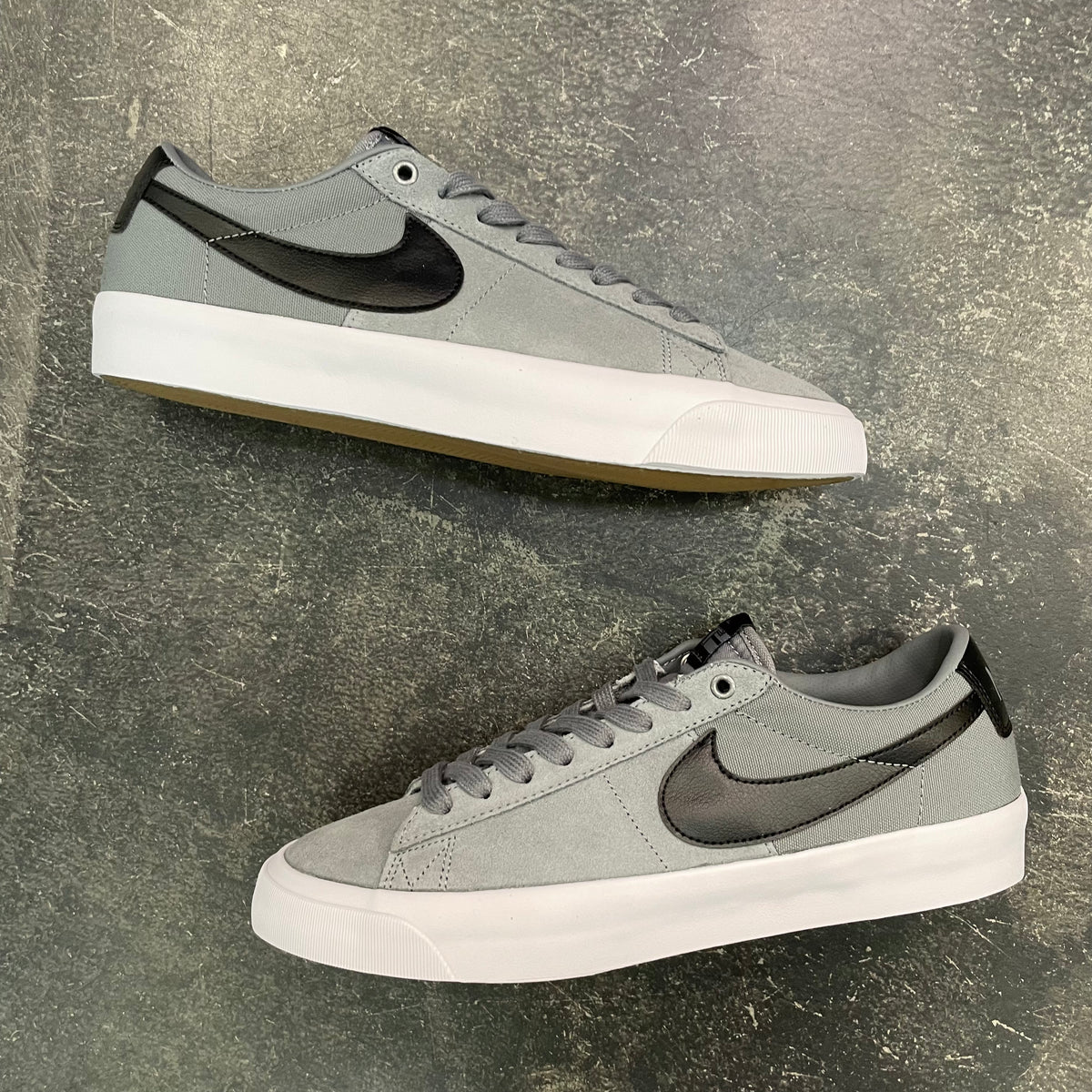 Nike SB Blazer Low GT Cool Grey/Black SALE – 561 Skate