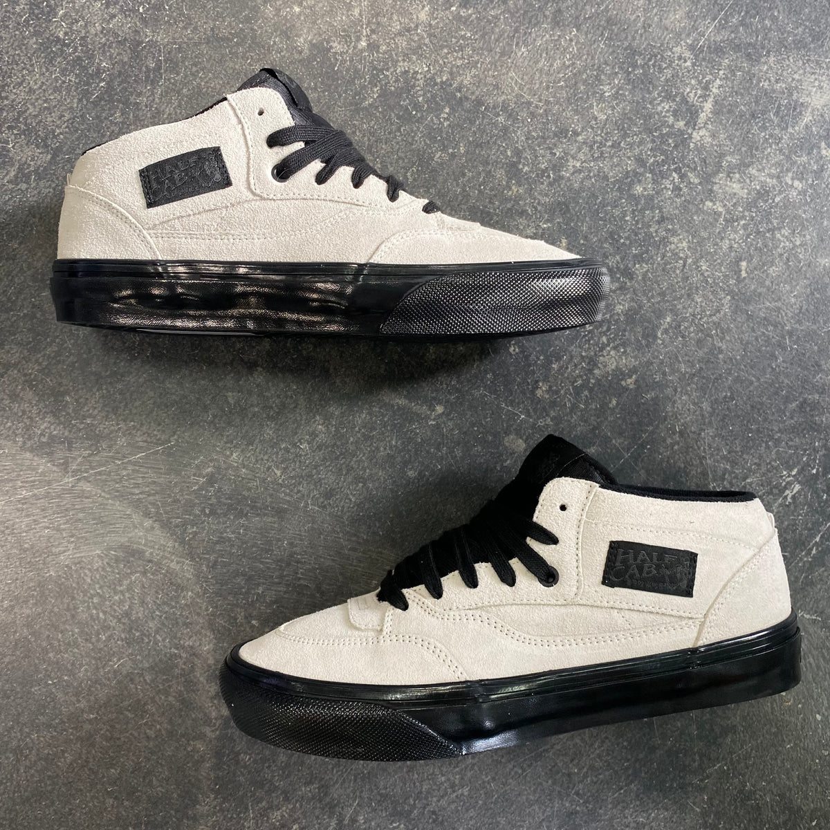 Vans Skate Half Cab Marshmallow Black SALE 561 Skate