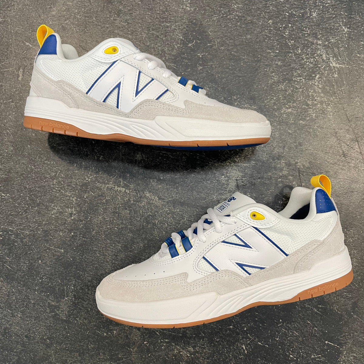 スニーカー New Balance Numeric 808 Tiago Lemos White Aqua Gum New Balance Numeric 808 Tiago Lemos White Aqua Gum Men's