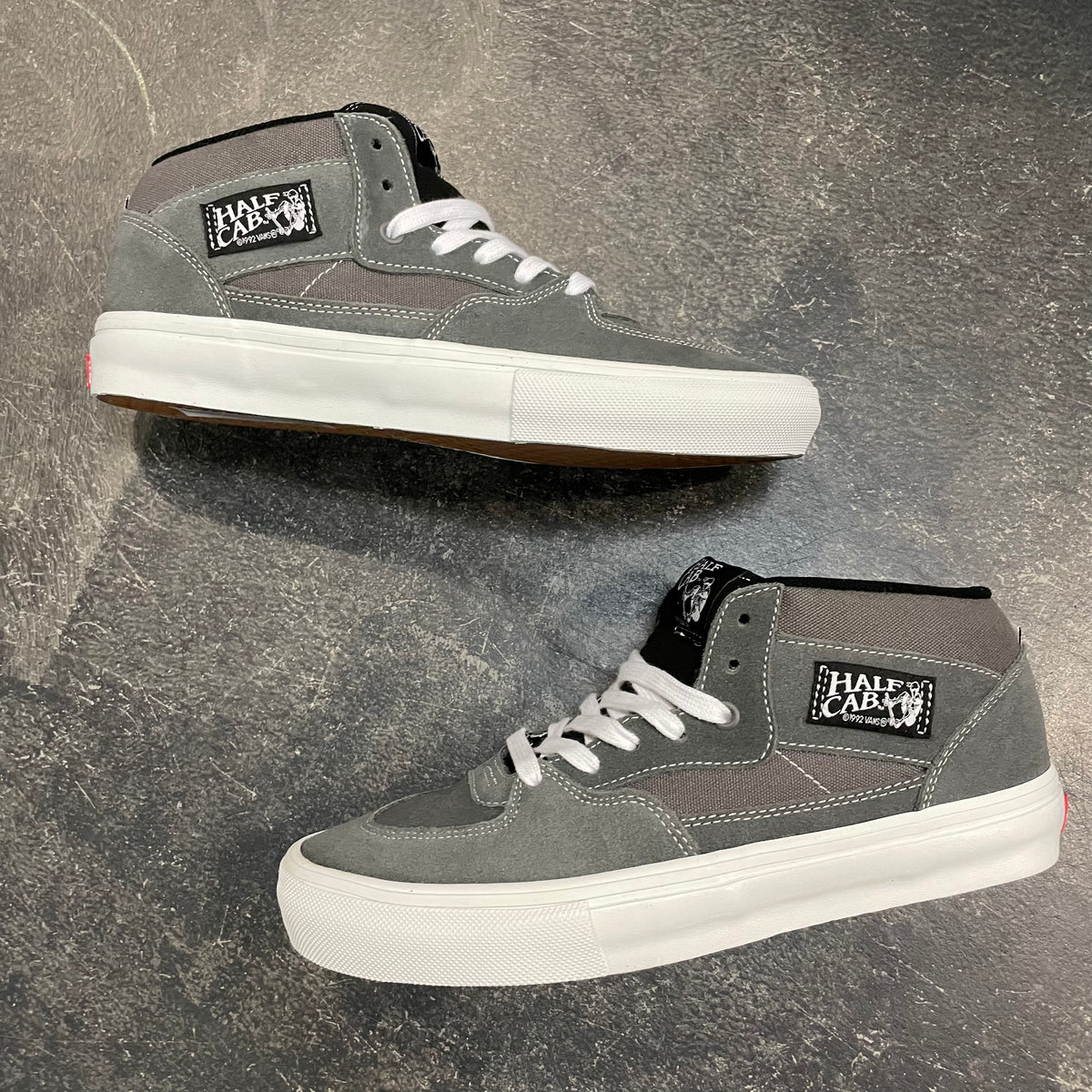 Grey vans half sales cab