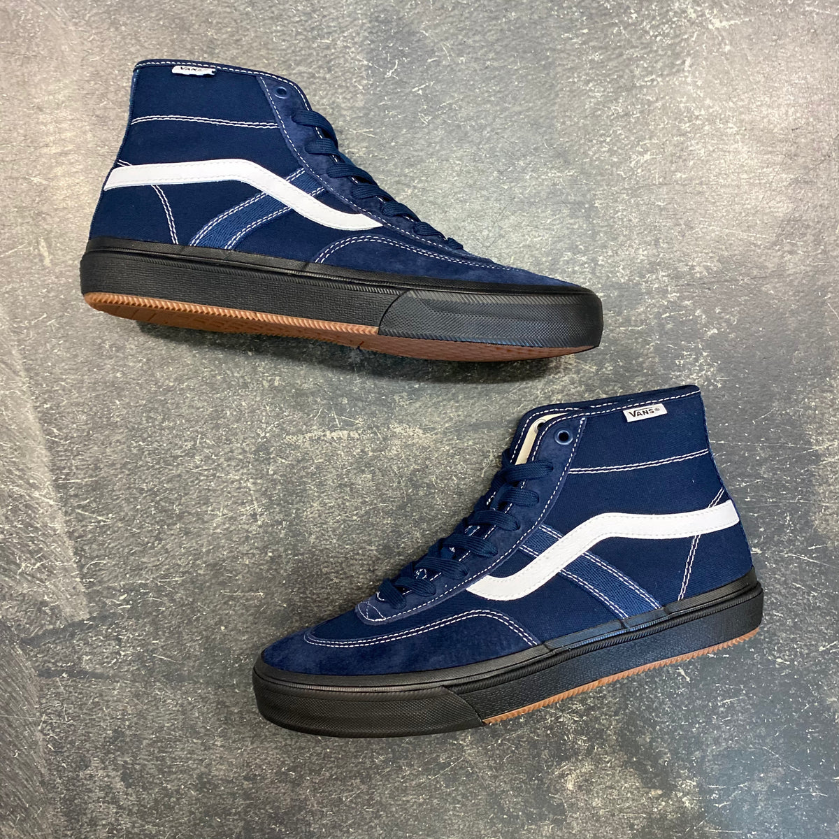 Vans Skate Crockett High VCU Navy/Black SALE 561 Skate
