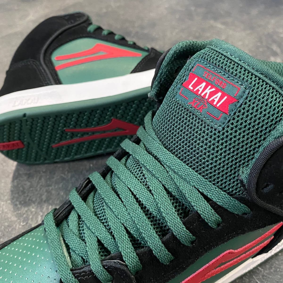 Lakai Telford Black/Pine SALE – 561 Skate