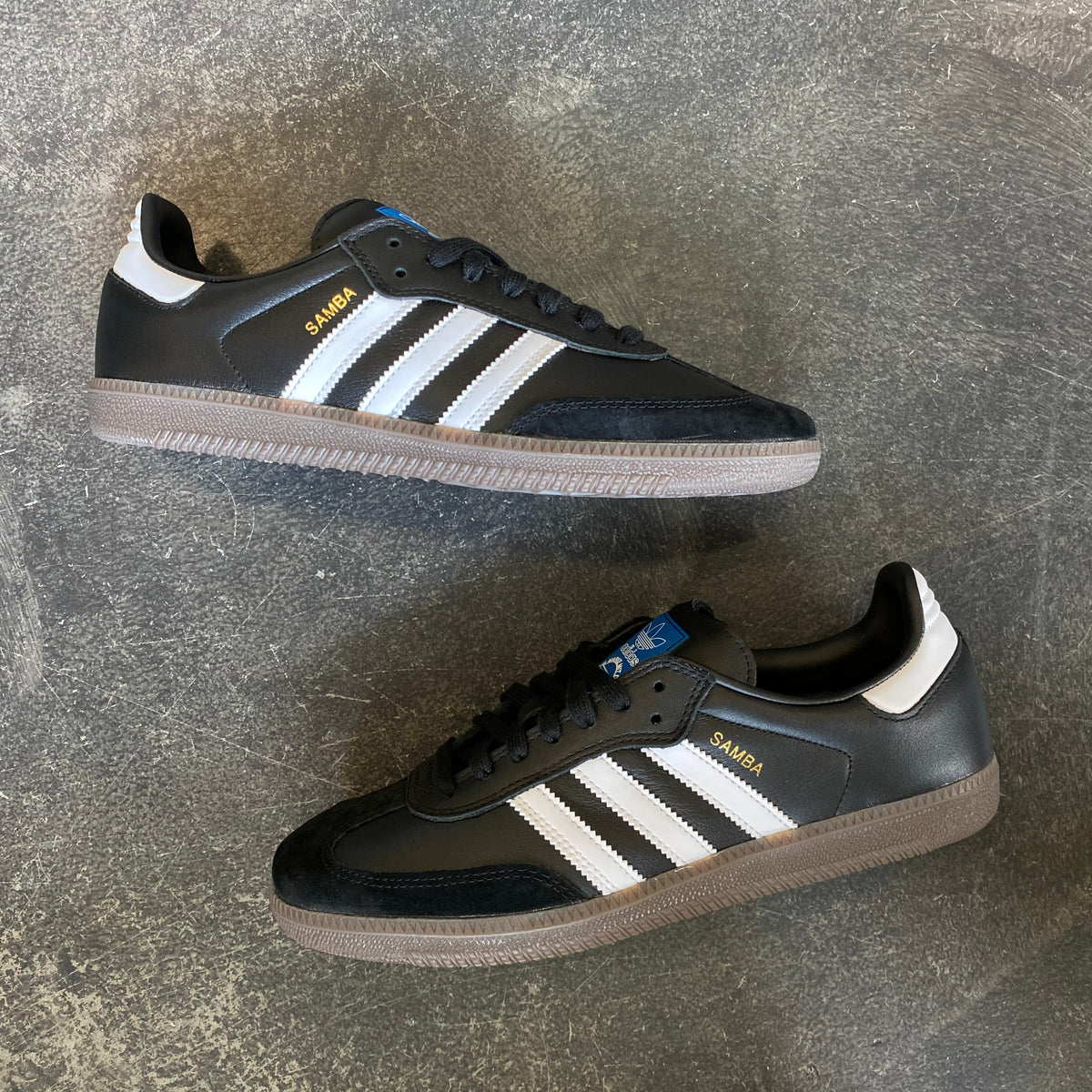 adidas gazelle silver green womens Adidas Samba ADV Shoe Core Black / Cloud White / Gold Metallic main image 0