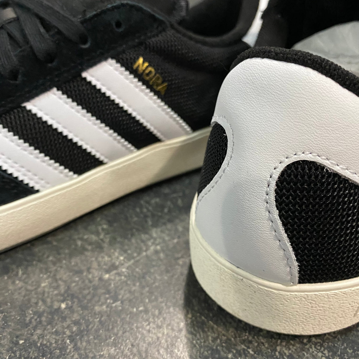 Adidas Nora Black/White SALE – 561 Skate