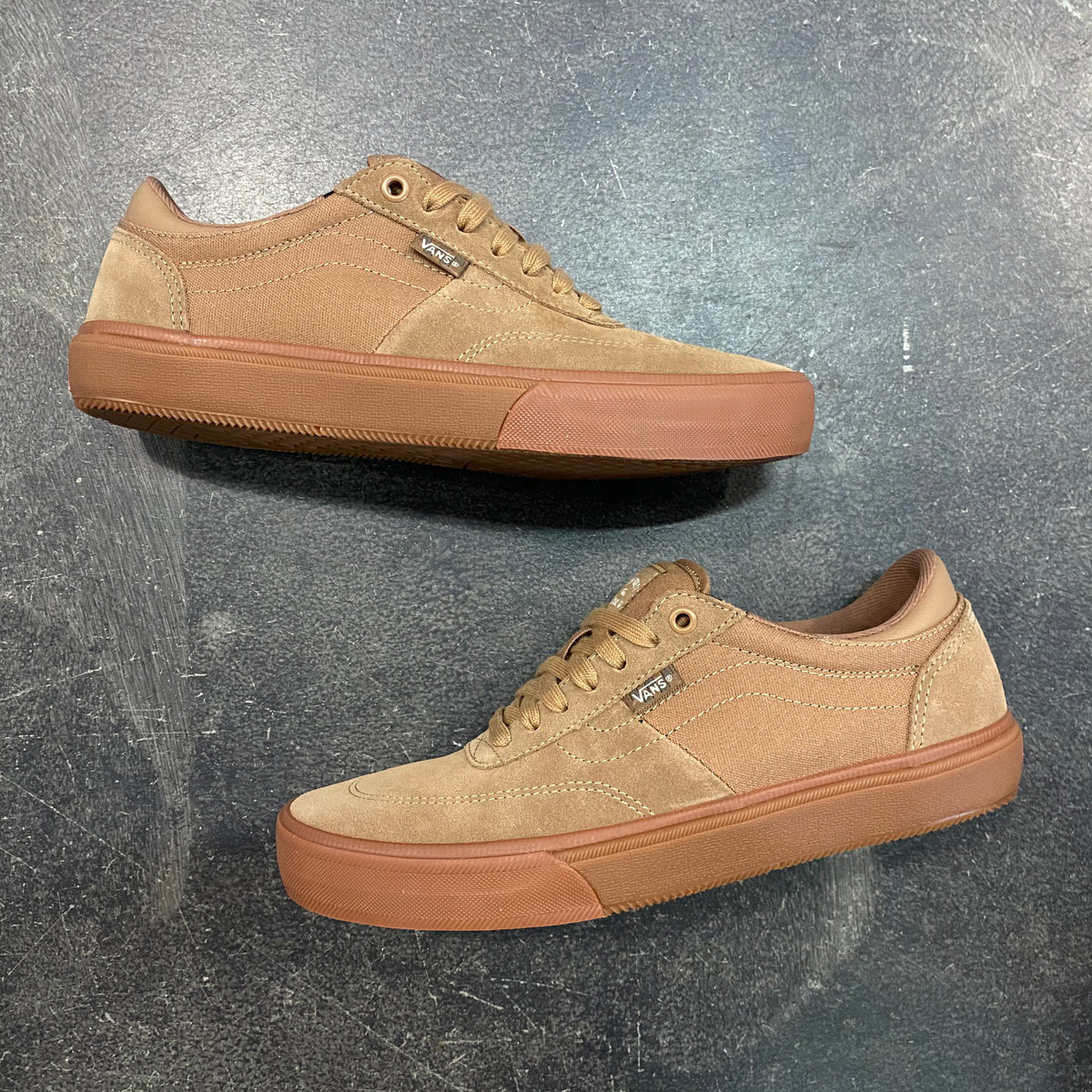 Vans gum sole sales brown