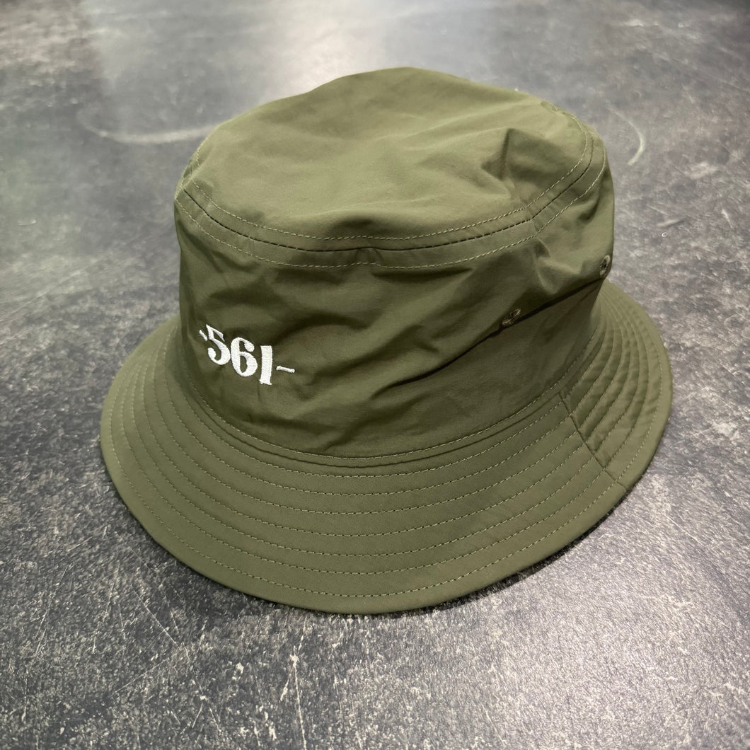 561 Bucket Hat Nylon Port Logo Olive