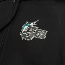 561 Sweatshirt Hoodie Zip Up Marlin Black