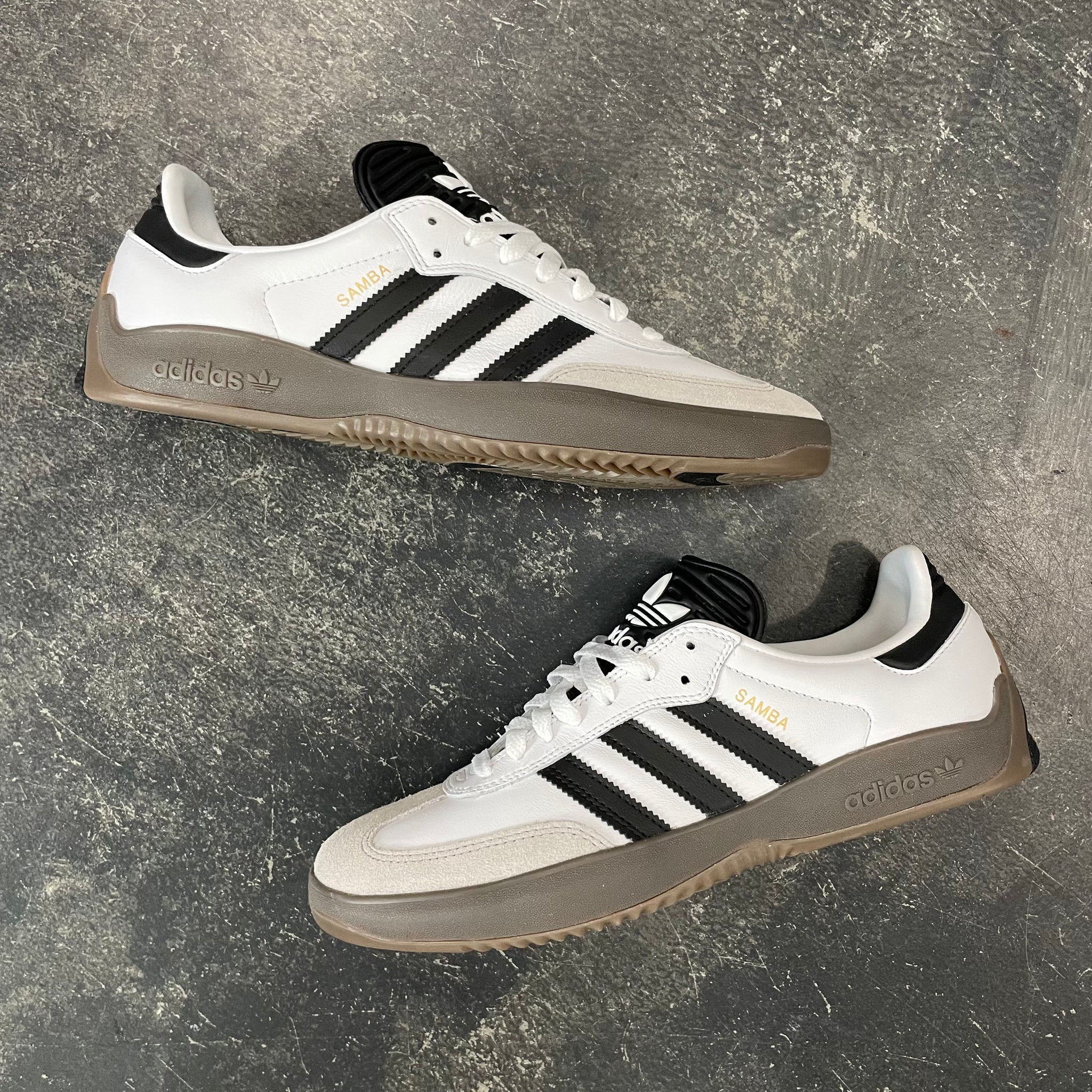 Adidas Puig Samba White/Black/Gum SALE 561 Skate Adidas Puig Samba White/Black/Gum SALE 561 Skate