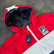 561 Nautica Anorak Windbreaker Red/Navy