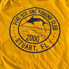 561 T-Shirt Fishing Club Mustard/Navy