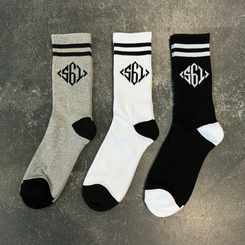 561 Socks Diamond Monogram 3-PACK