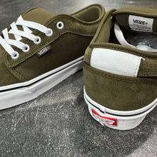 Vans Skate Chukka Low Dark Olive/White SALE