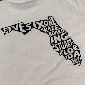561 T-Shirt Florida Fill Natural/Black