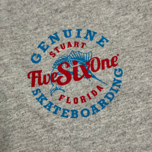 561 Longsleeve T-Shirt Sailfish Emblem Heather Grey