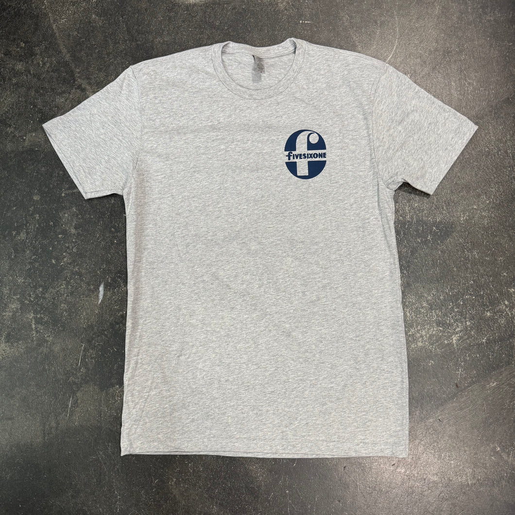561 T-Shirt Foremost Heather Grey/Navy