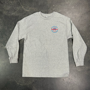 561 Longsleeve T-Shirt Sailfish Emblem Heather Grey