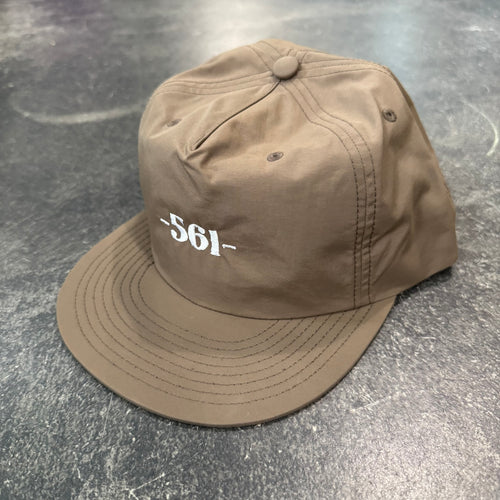 561 Hat Surf Snapback Port Logo Walnut