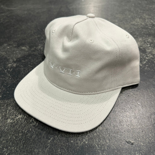 561 Hat Unstructured 5 Panel Simple Roman Snapback Bone