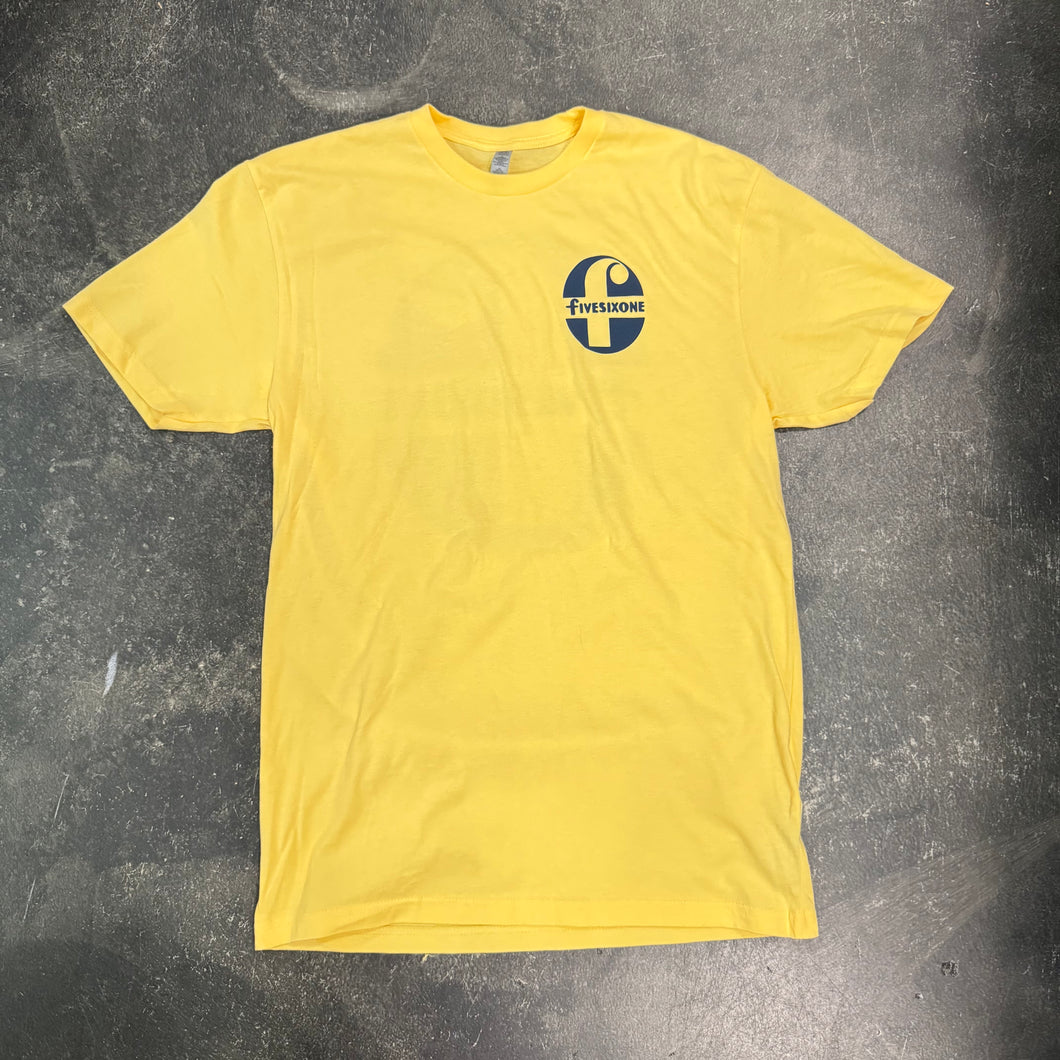 561 T-Shirt Foremost Banana/Navy
