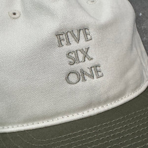561 Hat Unstructured 5 Panel Optimus Snapback Natural/Olive