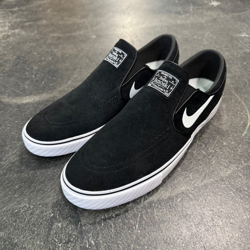 Nike SB Stefan Janoski Slip On Black/White SALE