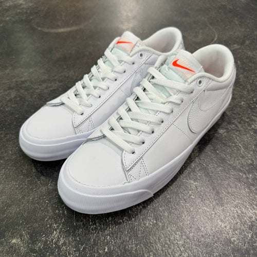 Nike SB Blazer Low GT ISO Orange Label White/White SALE