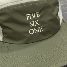 561 Hat 5 Panel Nylon Optimus Army/Light Grey