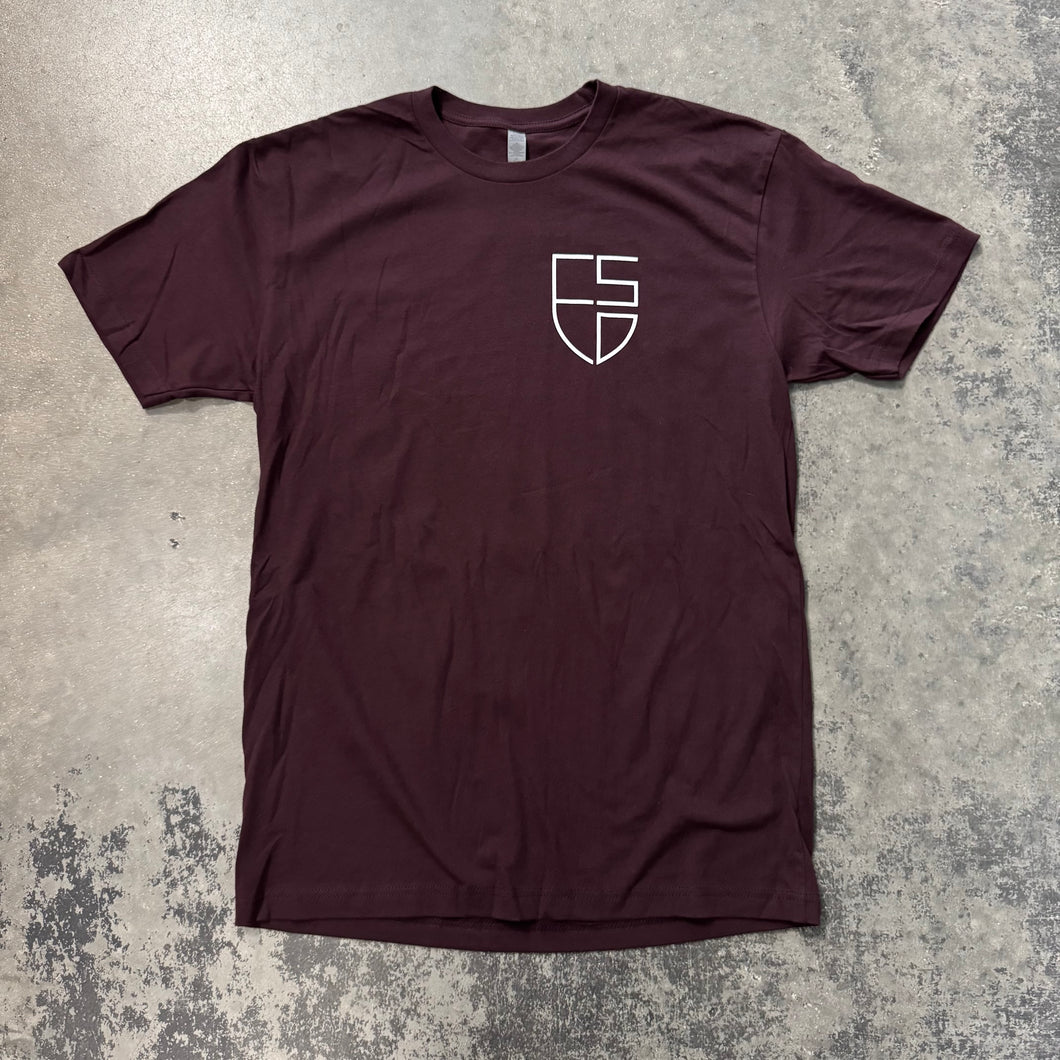 561 T-Shirt FSO Shield Oxblood/White