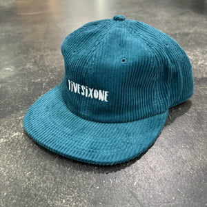 561 Hat Cord Unstructured Tilapia Text Slate Blue/White