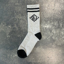 561 Socks Diamond Monogram Grey/Black