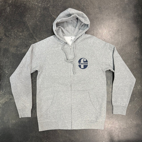 561 Sweatshirt Hoodie Zip Up Foremost Grey/Navy