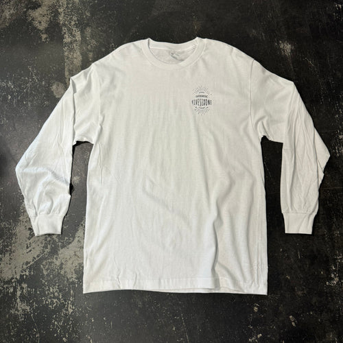 561 Longsleeve T-shirt Badge Logo White/Black