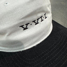 561 Hat Cord Simple Roman Snapback White/Black