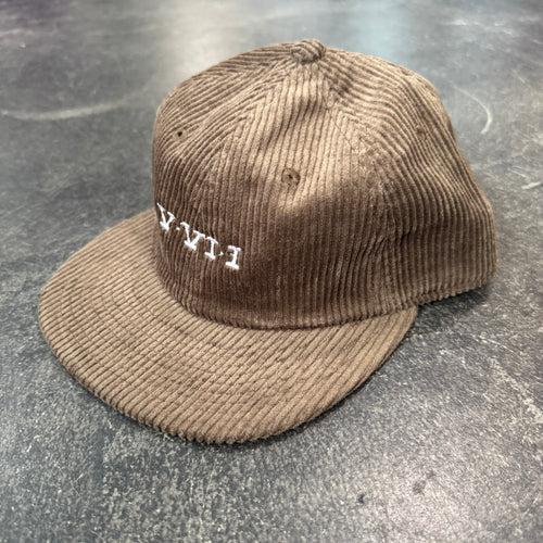 561 Hat Cord Unstructured Simple Roman Walnut/White