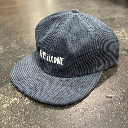 561 Hat Cord Unstructured Tilapia Text Petrol Blue/White