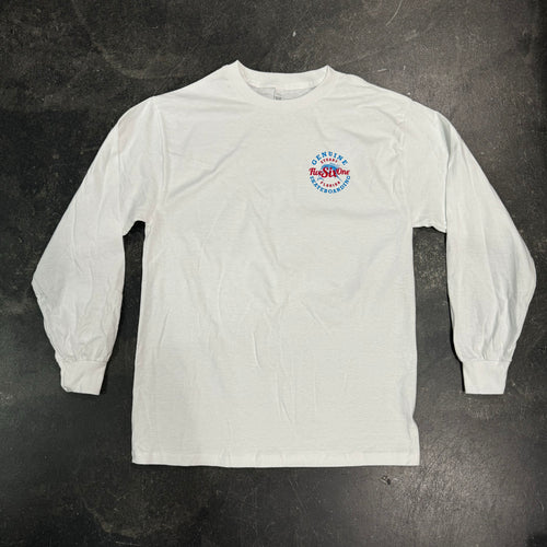 561 Longsleeve T-Shirt Sailfish Emblem White