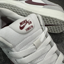 Nike SB Force 58 Platinum Tint/Dark Team Red SALE
