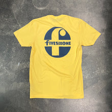 561 T-Shirt Foremost Banana/Navy