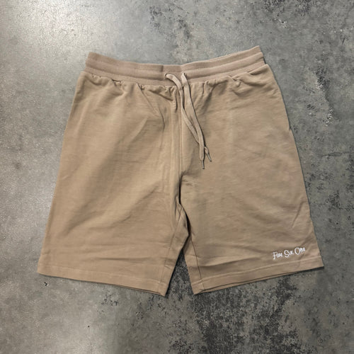 561 Sweat Short II Sand/White