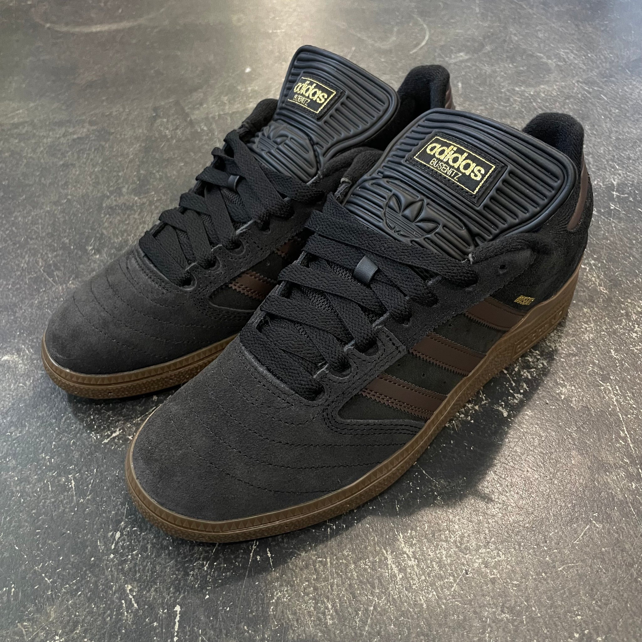 Adidas Busenitz Black/Brown/Gold SALE 561 Skate Adidas Busenitz Black/Brown/Gold SALE 561 Skate