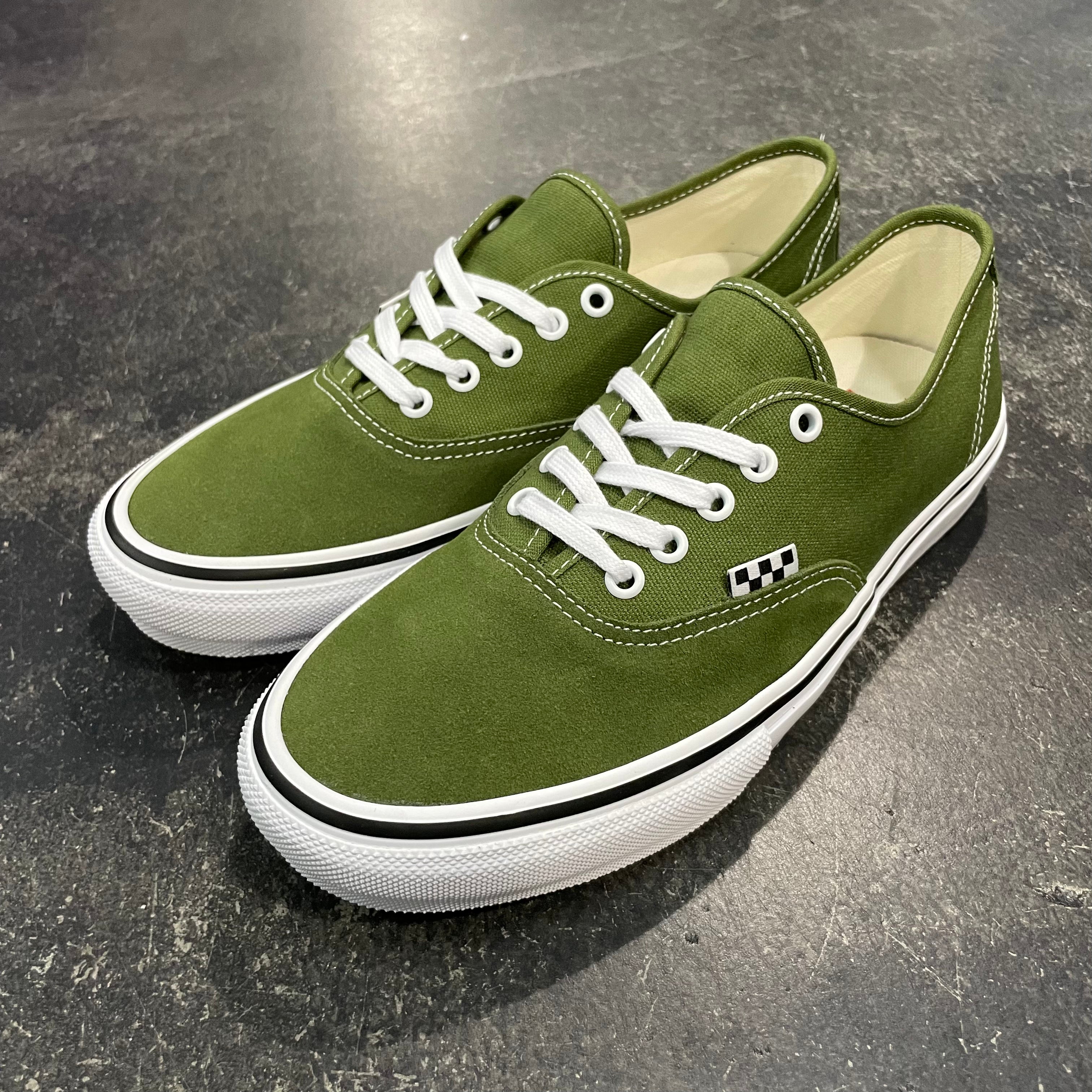 Vans Skate Authentic Green/White SALE – 561 Skate display picture 3