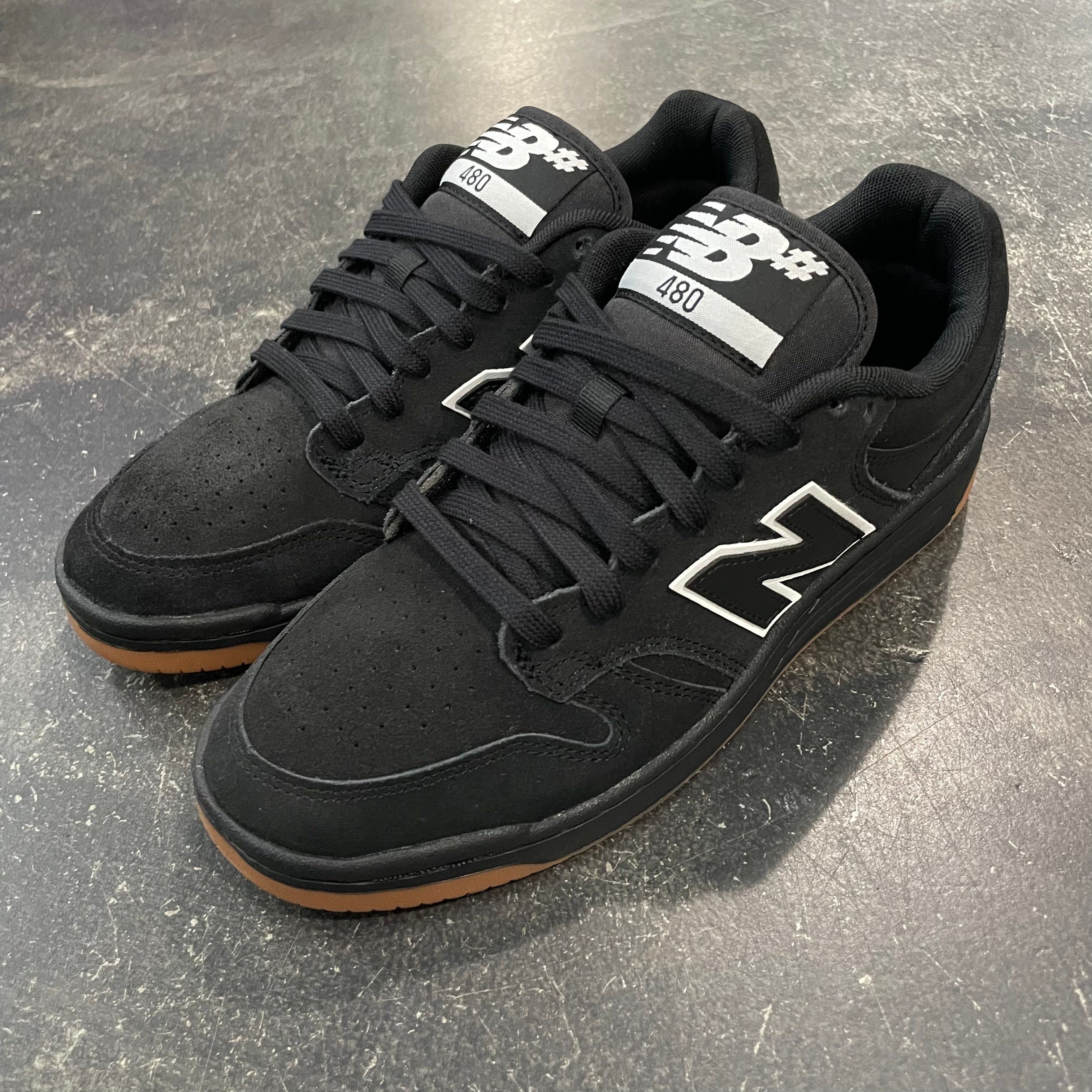 New Balance Numeric 480 Black White