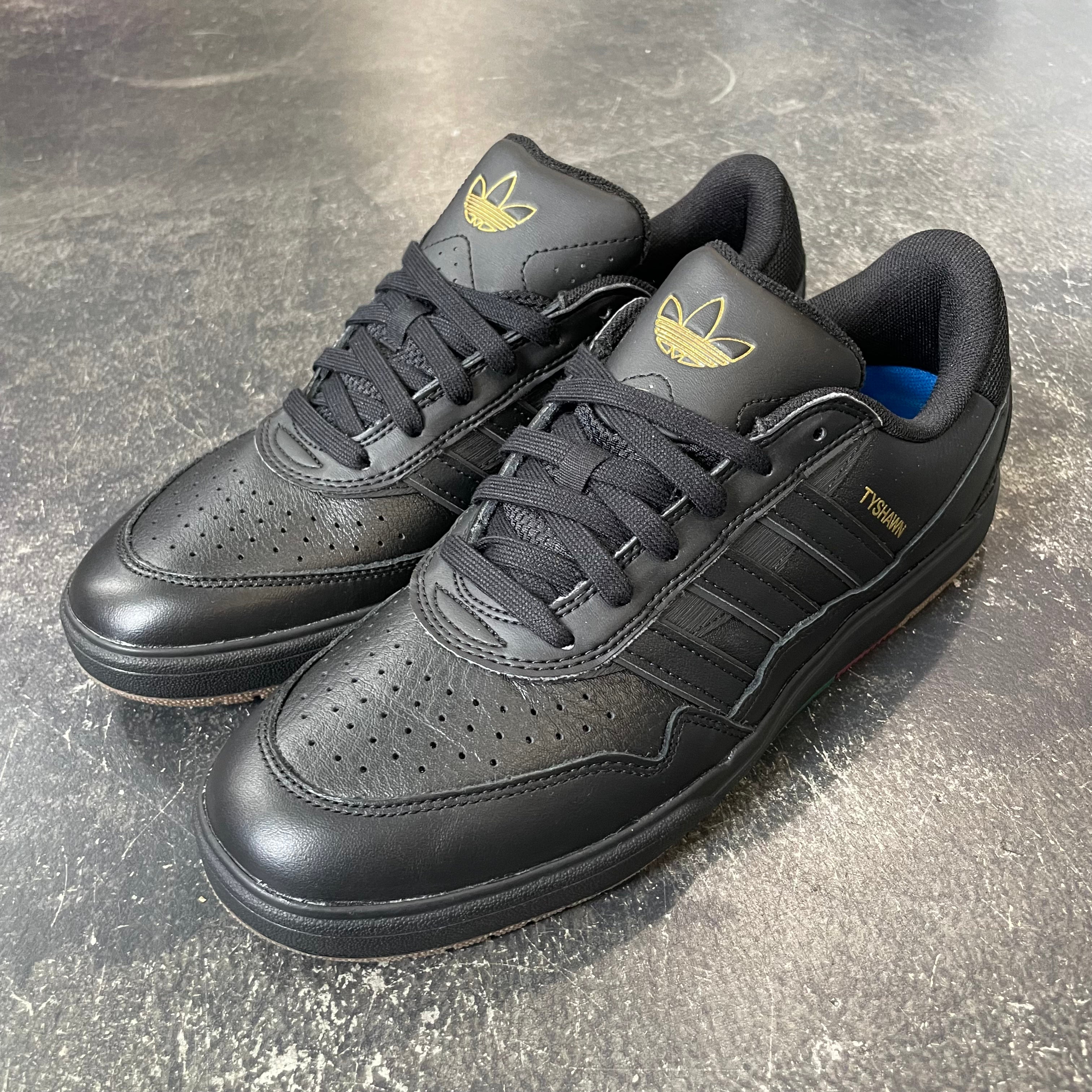 Adidas Tyshawn II Black/Black/Green SALE  561 Skate