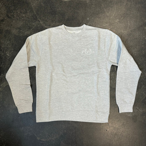 561 Sweatshirt Crewneck Numeral Ash Grey/White
