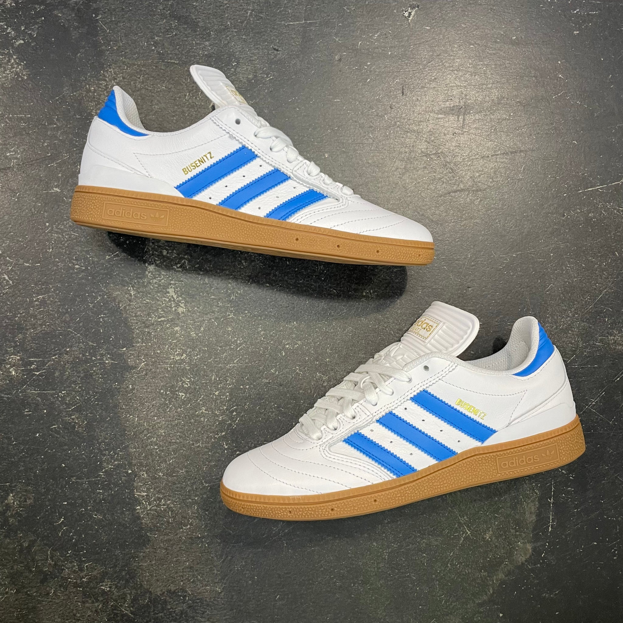 Adidas Busenitz White/Blue/Gum SALE 561 Skate Adidas Busenitz White/Blue/Gum SALE 561 Skate