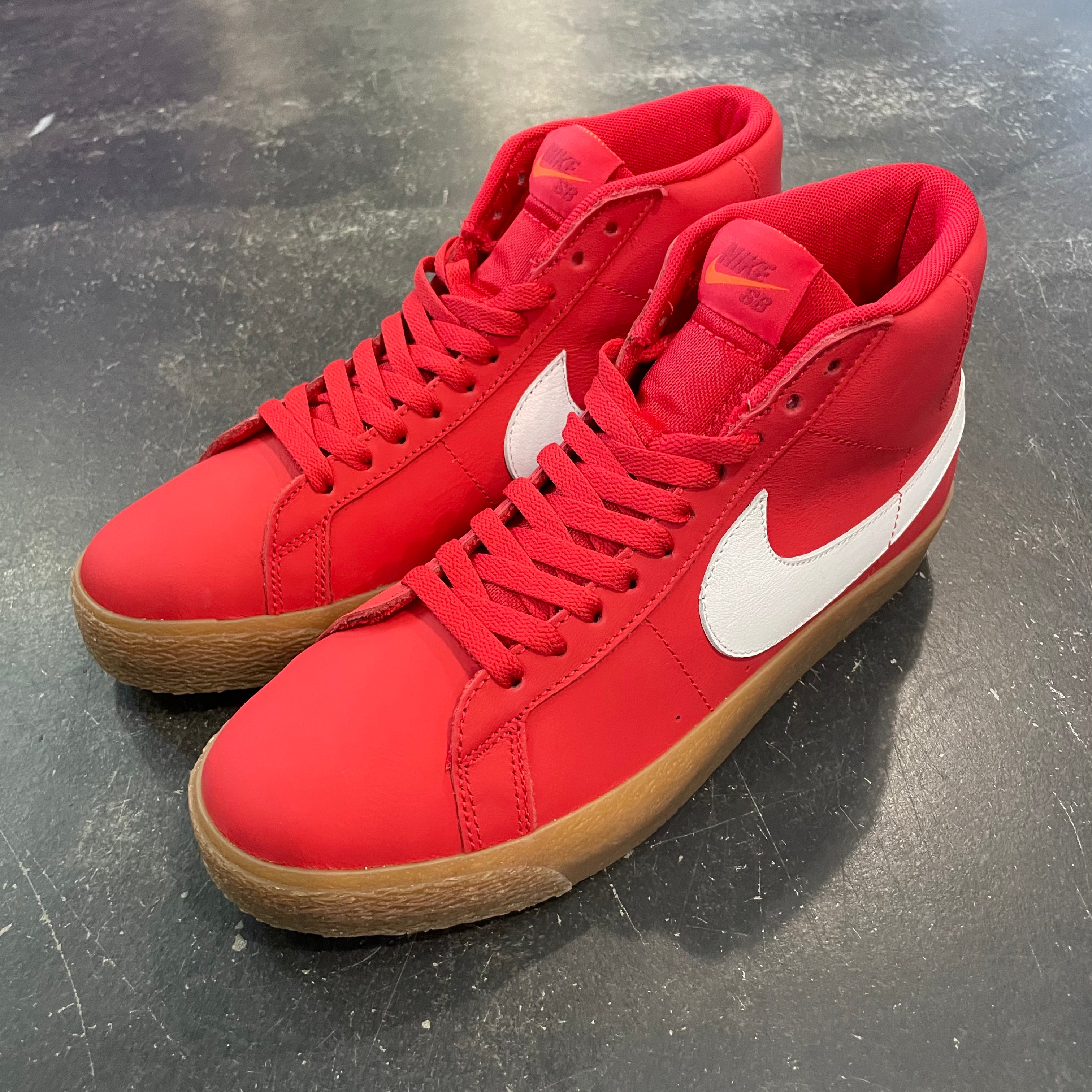 Nike SB Blazer Mid ISO University Red/White1